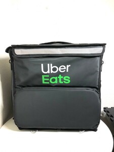 [ used beautiful goods ]Uber Eatsu- bar i-tsu Delivery bag delivery bag heat insulation keep cool rucksack 