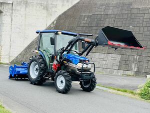 ★★イセキTractor★ フロントロー ダー 460Kg★GEAS AT33★★33馬力★ ハイスピード ★4WD★★使用hours792h★★