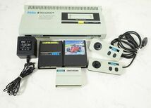 ★当時物【SEGA/セガ】通電のみ確認済 コンピュータービデオゲーム SG-1000 II Ⅱ 本体 ソフト付 中古現状品 売切り★_画像6