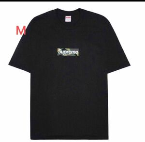 Supreme Box Logo Tee 2023 Black M カモ柄