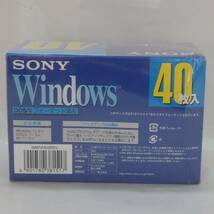 【未開封】SONY/ソニー 3.5型 2HD フロッピーディスク 40枚入　40MF2HDGEDV DOS/Vフォーマット済み_画像4