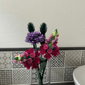 LEGO Flower Bouquet 互換品　インテリア　レゴブロック フラワーブーケ　レゴ　枯れない花