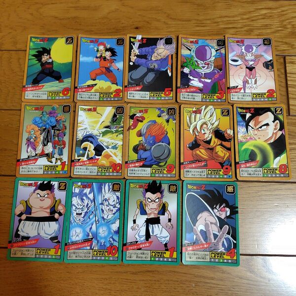 ドラゴンボールZ カードダス スーパーバトル 1994 14枚