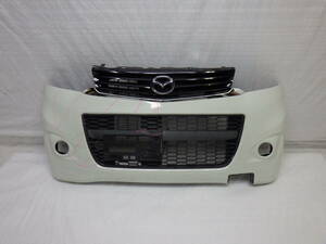 MJ34S フレアcustomWagon Genuine フロントBumper 71711-72MF0 71771-72MF Z7T Pearlホワイト