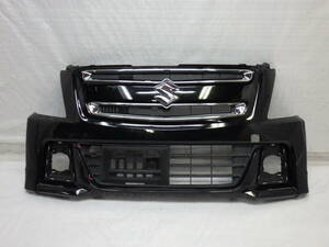 MH35S/MH55S Wagon R stingray original front bumper front grille lower grill 71711-63R5 ZJ3 bluish black pearl 