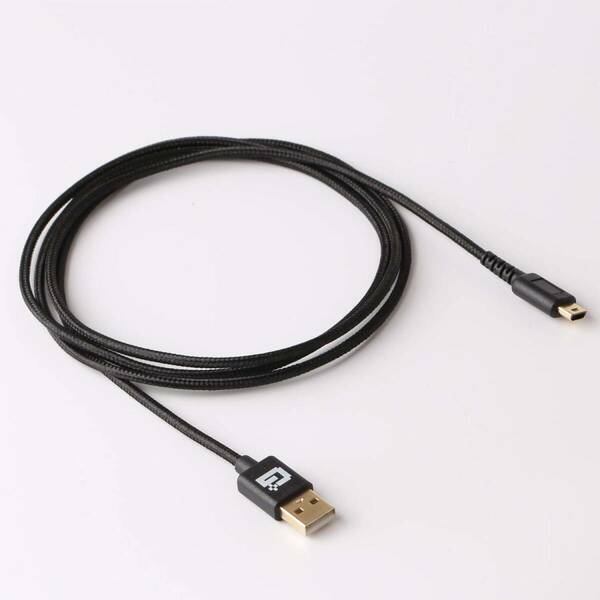【特価商品】DSライト ケーブル DSL USB DSLite 充電器 NDS Lite 1.5m DS 黒 Gamanic (実