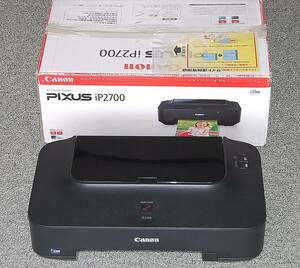 ◆コスパ最強!!◆Canon キャノン PIXUS iP2700 ピクサス インクジェットプリンター コピー機 印刷機★うれしい元箱付き!!★