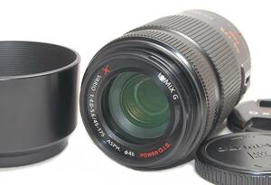 ◆カビやクモリなど一切なし!!◆Panasonic パナソニック LUMIX G X 45-175mm F4-5.6 POWER OIS H-PS45175 ブラック ルミックス F4.0-5.6