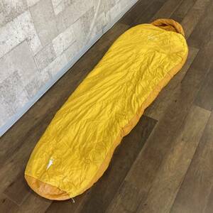  Mont Bell Alpine ba low bag #2 mont-bell 1121307 yellow mummy sleeping bag disaster prevention down protection against cold light weight camp outdoor tmc02056234