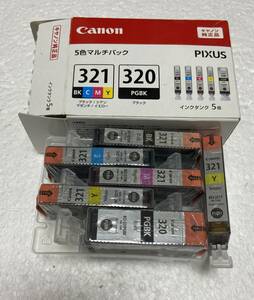 CANON純正 BCI321+320 5色マルチパック おまけイエロー増量