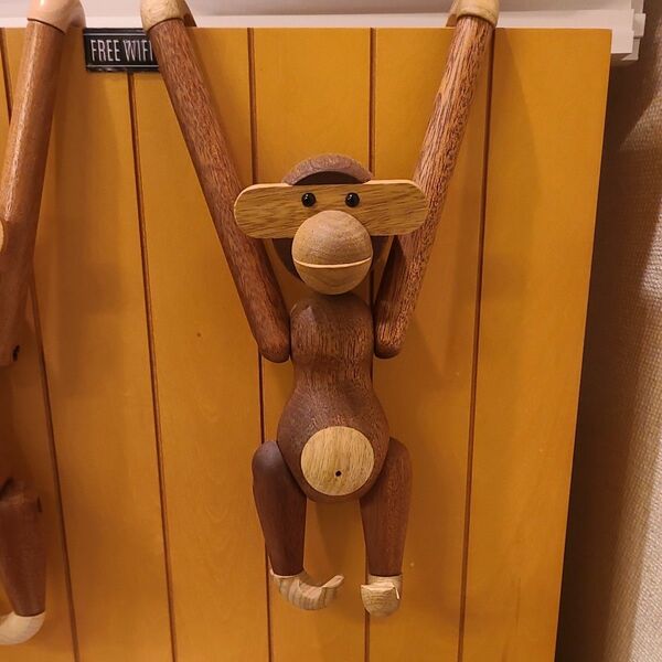 猿木 彫り 木製 オブジェ