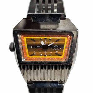 SEIKO ALBA AKA セイコーアルバ V782-5A90 オレンジ 3針 アナログ クォーツ 腕時計