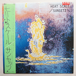 * SAMPLE record Sunsetz / Heat Scale heat * scale Hosono Haruomi produce 1981 year Kubota flax koto sun ti-& The * sun setsu free shipping *