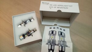 爆光 バルブ LED 爆光 HIKARI LED ヘッドライト H4 6000k バルブ2個 BGC-H4-LED フォグ ライト ホワイト 白