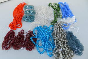 406 unused Czech beads yarn threading BEADS 2.2kg and more 
