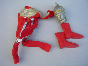 * that time thing Ultra Seven metamorphosis cyborg metamorphosis set mask * clothes * shoes Takara TAKARA HASBRO made in Japan 