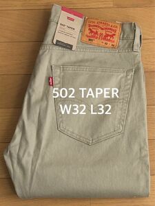 Levi's 502 TAPER TRUECHINO W32 L32