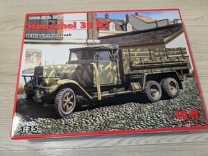 【F802】【未開封】1/35 ICM ドイツ Henschel 33 D1 WWⅡ German Truck 35466