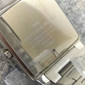 【F782】【稼働品・電池交換済み】 THE CLOCK HOUSE CH022M ザ・クロックハウス ムーンフェイズ デイデイト カレンダー メンズ 腕時計の画像5