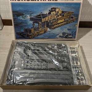 【F807】【未組立】 Hasegawa ハセガワ 1/72 ドイツ 600mm 自走臼砲 カール 貨車付の画像1