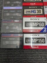 【c521】【未開封】 8ミリ ビデオ用テープ ビデオカセットテープ おまとめ SONY ソニー Metal MP HG 30 45 60 90 120 150 TDK XP 30_画像5