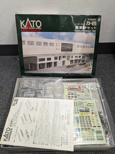 [c522][ almost unused ] KATO 23-125 Easy kit height . station set structure N gauge railroad model 