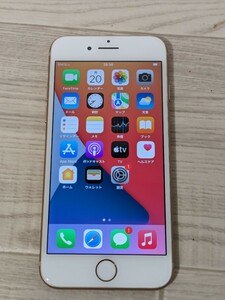 【F964】【SIMフリー・稼働品・初期化済み】 iPhone8 MQ7A2J/A A1906 ピンク 64GB