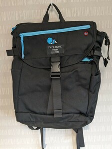 [F991] Ficce Bravefise Brave Doraemon rucksack black nylon rucksack 