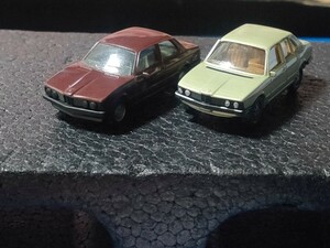 herpa Herpa 1/87 BMW 528i&323i 2 pcs. set MADE IN W.GERMANY minicar HO scale including in a package possibility 