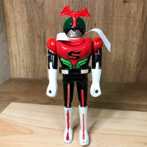  быстрое решение * трудно найти * сделано в Японии [ muffler имеется * Showa Retro ] мак * Kamen Rider Stronger * Chogokin * sofvi * фигурка * стандартный товар 