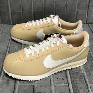 【新品】メンズ26.5～27cm★NIKE W CORTEZ（ナイキ コルテッツ）★天然皮革★ベージュ系カラーの画像4