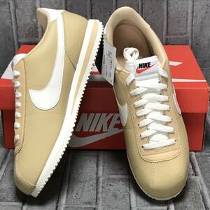 [ new goods ] men's 26~26.5cm*NIKE W CORTEZ( Nike korutetsu)* natural leather * beige group color 