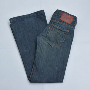 li size 00s made in Japan LEVI'S LADY STYLE Levi's Denim flare pants bell bottom Vintage jeans 