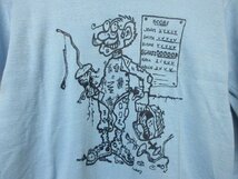 70s USA製　Tシャツ 水色　長袖　キャラクター　レディース　vintage　ビンテージ　アメリカ古着　sy3424_画像2