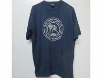 90s USA製　Tシャツ L　紺　テコンドー　vintage　ビンテージ　アメリカ古着　sy2193_画像2