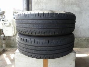 ダンロップ ENASAVE EC300+ 205/65R16 95H 中古タイヤ 2本 2022年 日本製