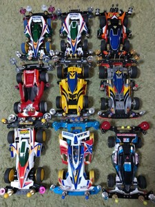  Mini 4WD summarize 9 pcs ⑤../ final product 