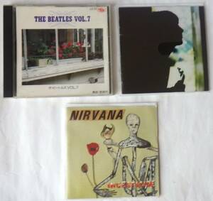 CD THE BEATLES ・ PAUL WELLER・ NIRVANA