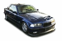BMW 3シリーズ E36 318i/325i/328i 社外品 PU製 フロントリップ スポイラー/スプリッター/スカート エアロパーツ カスタム 未使用 未塗装品_画像2
