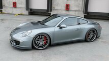 ポルシェ 911 カレラ 991 前期 '11～'15 社外品 ABS製 フロントスプリッター スカート/スポイラー/リップ グロスブラック/黒 未使用品 V.1_画像5