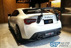 トヨタ 86/ハチロク ZN6型 後期 '16～'21 ABS製 リア/リヤ ディフューザー STIスタイル バンパー アンダー エアロパーツ カスタム 送料無料