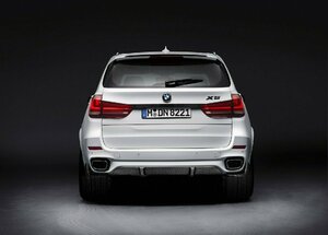 BMW X5 F15 '13～19 純正品 カーボンファイバー リア/リヤ サイド フラップ 左右セット M Performance Mエアロダイナミクス・パッケージ用