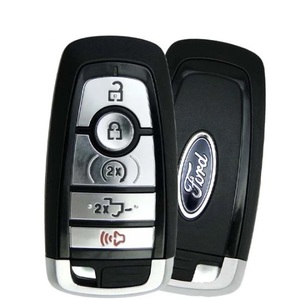 フォード エクスプローラー マスタング 純正 ブランクキー ブレード付 電子機器/チップ付き スペア キーレス スマートキー 5ボタン 未使用