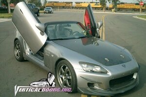 ホンダ S2000 AP1/AP2 前期/後期 '99～'09 バーチカルドアーズ社/Vertical Doors ランボドア ガルウイング 専用設計 ボルトオン 未使用品