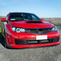 スバル インプレッサ WRX STI GRB/GRF ハッチバック 前期用 '07～'10 PU製 フロントスプリッター スカート/スポイラー/リップ 未使用品 V.5_画像3