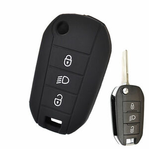  immediate payment possibility Peugeot /PEUGEOT silicon remote control remote keyless smart key case 3 button 208/308/408/508//2008/3008/4008 free shipping 