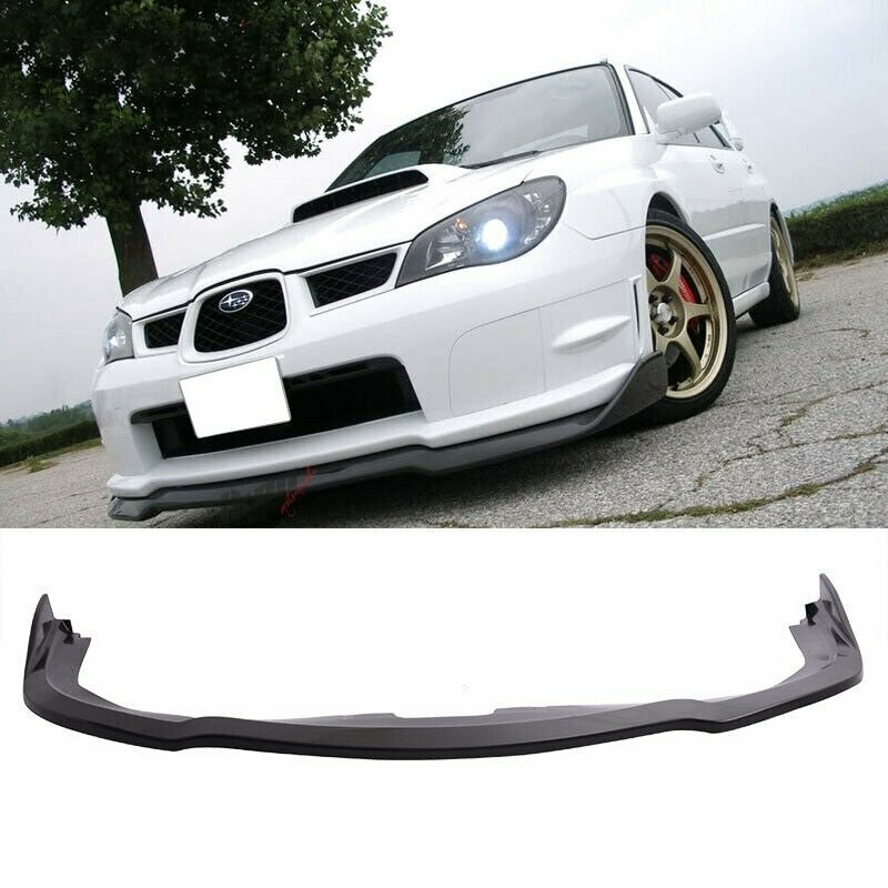 インプレッサ WRX STI GDB 4ドア セダン 鷹目 後期 F型/G型 &#39;05～&#39;07 社外品 フロントスポイラー スカート/スプリッター/リップ 未使用 V.1