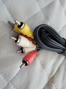 AV RCA ピン ケーブル貴重な動画のデジタル化に必需品です。