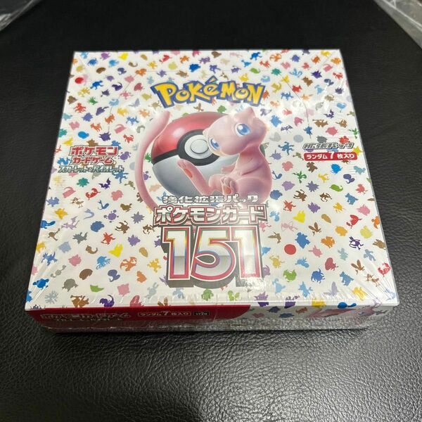 ポケモンカード スカーレット＆バイオレット 151 拡張パック ボックス シュリンク付き