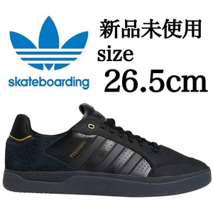 新品未使用 adidas Originals 26.5cm アディダス オリジナルス TYSHAWN LOW タイショーン ロー スニーカー シューズ ブラック 黒 箱有り